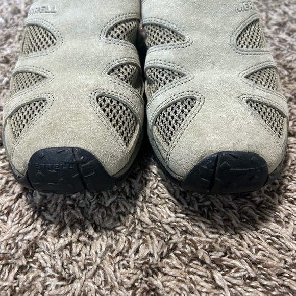 Merrell Shoes Womens Size 6.5 Jungle Slide Ventilator Olive Comfort Walking Mule - Picture 2 of 9